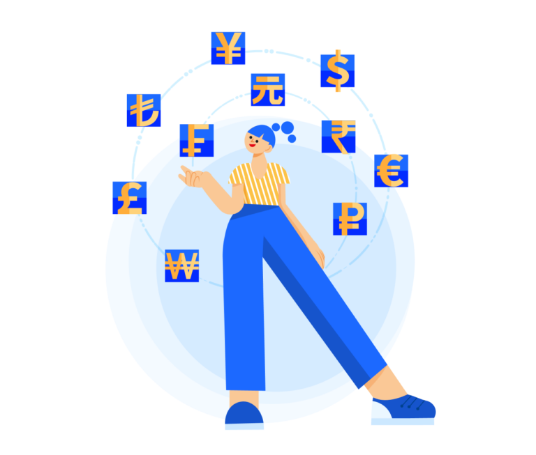 Track expenses in multiple currencies